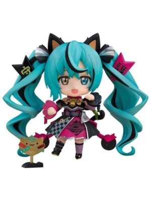 Figura Nendoroid Hatsune Miku: Black Maneki Miku Ver. Good Smile Company Tienda Figuras Anime Chile