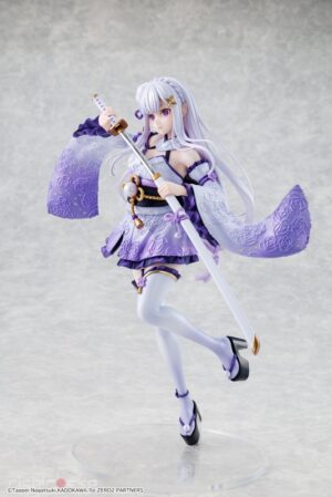 Figura KDcolle Emilia Combat Outfit ver. 1/7 Re:ZERO KADOKAWA Tienda Figuras Anime Chile