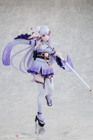 Figura KDcolle Emilia Combat Outfit ver. 1/7 Re:ZERO KADOKAWA Tienda Figuras Anime Chile