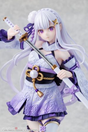 Figura KDcolle Emilia Combat Outfit ver. 1/7 Re:ZERO KADOKAWA Tienda Figuras Anime Chile