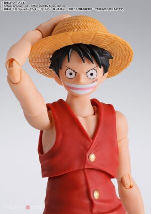 Figura S.H.Figuarts Monkey D. Luffy -Romance Dawn- ONE PIECE BANDAI SPIRITS Tienda Figuras Anime Chile