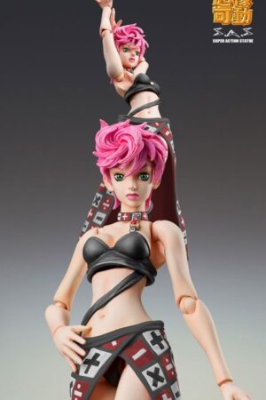 Figura Super Action Statue Trish Una Ver.BLACK JoJo's Bizarre Adventure Part.V Golden Wind Medicos Entertainment Tienda Figuras Anime Chile