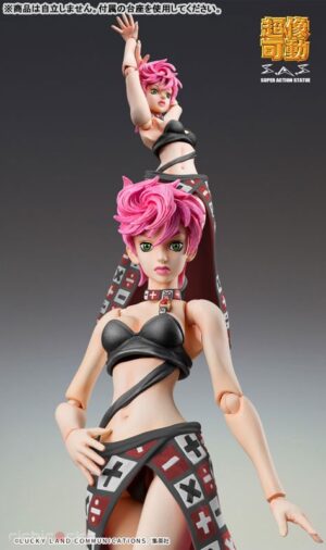 Figura Super Action Statue Trish Una Ver.BLACK JoJo's Bizarre Adventure Part.V Golden Wind Medicos Entertainment Tienda Figuras Anime Chile