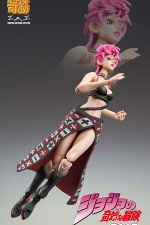 Figura Super Action Statue Trish Una Ver.BLACK JoJo's Bizarre Adventure Part.V Golden Wind Medicos Entertainment Tienda Figuras Anime Chile