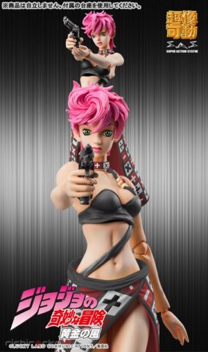 Figura Super Action Statue Trish Una Ver.BLACK JoJo's Bizarre Adventure Part.V Golden Wind Medicos Entertainment Tienda Figuras Anime Chile