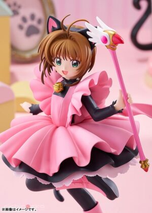 Figura POP UP PARADE Sakura Kinomoto: Black Cat Costume Ver. L Size Cardcaptor Sakura Good Smile Company Tienda Figuras Anime Chile