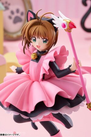 Figura POP UP PARADE Sakura Kinomoto: Black Cat Costume Ver. L Size Cardcaptor Sakura Good Smile Company Tienda Figuras Anime Chile