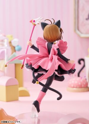 Figura POP UP PARADE Sakura Kinomoto: Black Cat Costume Ver. L Size Cardcaptor Sakura Good Smile Company Tienda Figuras Anime Chile