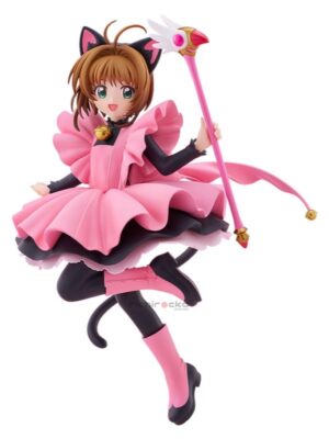 Figura POP UP PARADE Sakura Kinomoto: Black Cat Costume Ver. L Size Cardcaptor Sakura Good Smile Company Tienda Figuras Anime Chile