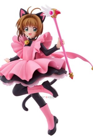 Figura POP UP PARADE Sakura Kinomoto: Black Cat Costume Ver. L Size Cardcaptor Sakura Good Smile Company Tienda Figuras Anime Chile