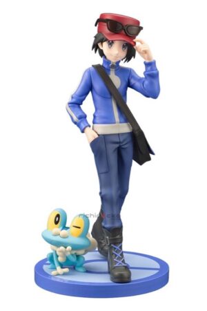 Figura ARTFX J Karumu con Froakie 1/8 Pokemon XY Kotobukiya Tienda Figuras Anime Chile