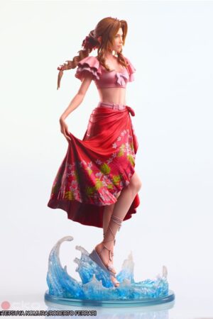 Figura STATIC ARTS Aerith Gainsborough -Swimsuit Ver.- Final Fantasy VII Square Enix Tienda Figuras Anime Chile