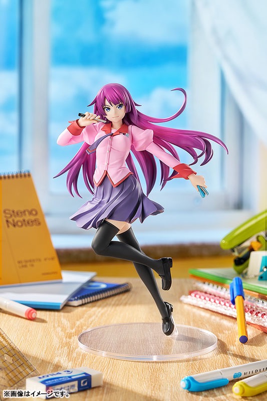 FIGURE-194520_03 Figura POP UP PARADE Hitagi Senjougahara L size Monogatari Good Smile Arts Shanghai Tienda Figuras Anime Chile