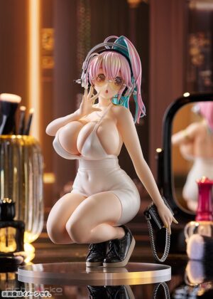 FIGURE-194808_04 Figura POP UP PARADE Super Sonico 15th Mini Dress Ver. L size Nitroplus Good Smile Company Tienda Figuras Anime Chile