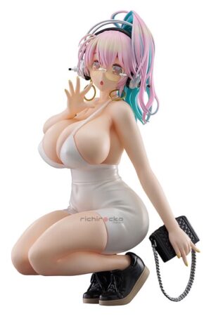 Figura POP UP PARADE Super Sonico 15th Mini Dress Ver. L size Nitroplus Good Smile Company Tienda Figuras Anime Chile