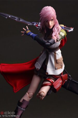 Figura PLAY ARTS SHIN Lightning Final Fantasy XIII Square Enix Tienda Figuras Anime Chile