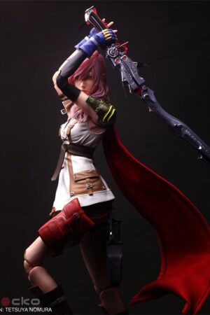 Figura PLAY ARTS SHIN Lightning Final Fantasy XIII Square Enix Tienda Figuras Anime Chile