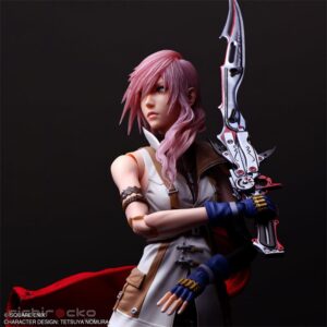 Figura PLAY ARTS SHIN Lightning Final Fantasy XIII Square Enix Tienda Figuras Anime Chile
