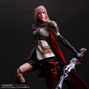 Figura PLAY ARTS SHIN Lightning Final Fantasy XIII Square Enix Tienda Figuras Anime Chile