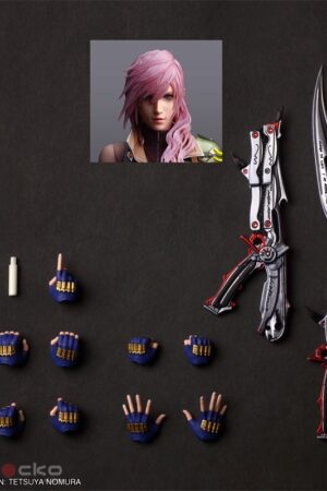 Figura PLAY ARTS SHIN Lightning Final Fantasy XIII Square Enix Tienda Figuras Anime Chile