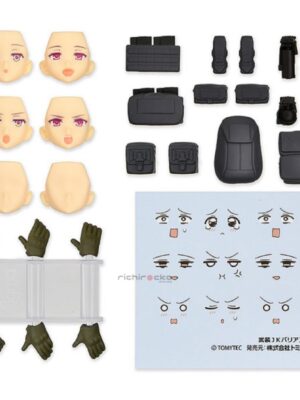 Figura figmaPLUS LittleArmory Armed JK Variant Loadout Set 4, Code: URBEX Tomytec Tienda Figuras Anime Chile