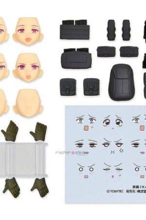 Figura figmaPLUS LittleArmory Armed JK Variant Loadout Set 4, Code: URBEX Tomytec Tienda Figuras Anime Chile