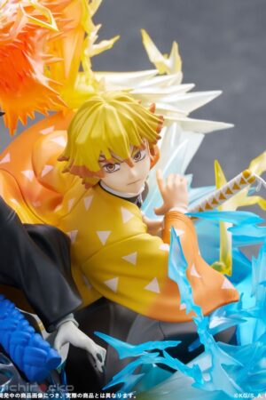 Figura Zenitsu Agatsuma & Kaigaku Demon Slayer Kimetsu no Yaiba Aniplex Tienda Figuras Anime Chile