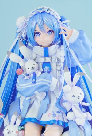 Figura Snow Miku: Yukiiro Pop Ver. 1/7 Good Smile Company Tienda Figuras Anime Chile