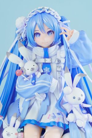 Figura Snow Miku: Yukiiro Pop Ver. 1/7 Good Smile Company Tienda Figuras Anime Chile
