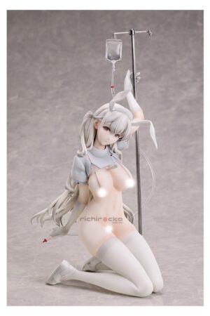 Figura Ecchi Hentai H +18 Binding Creator's Opinion White Bunny Ruby 1/6 BINDing Native