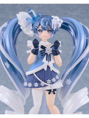TIENDA RICHIROCKO (5) Figura figma Snow Miku Crystal Snow Ver. Tienda Anime Vocaloid Chile