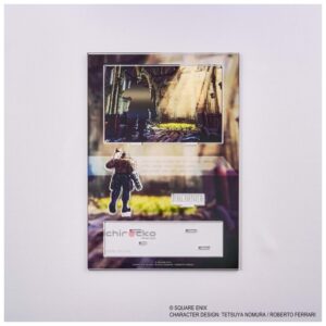 Acrílico Square Enix Original Final Fantasy VII Rebirth Acrylic Diorama Key Art Barret Tienda Anime Chile