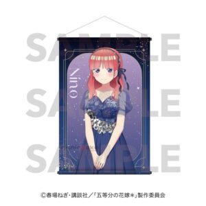 Tapestry B2 Póster Nino Nakano Night Sky Color Dress Hanayome Quintessential Quintuplets Tienda Anime Chile