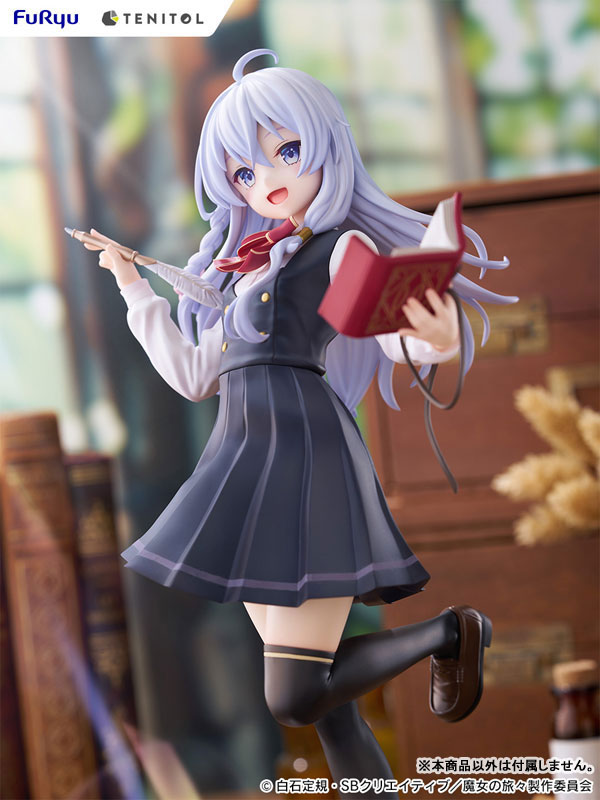 TENITOL TALL Elaina School Uniform ver. Figura TENITOL TALL Elaina School Uniform ver. Majo no Tabitabi FURYU Tienda Figuras Anime Chile