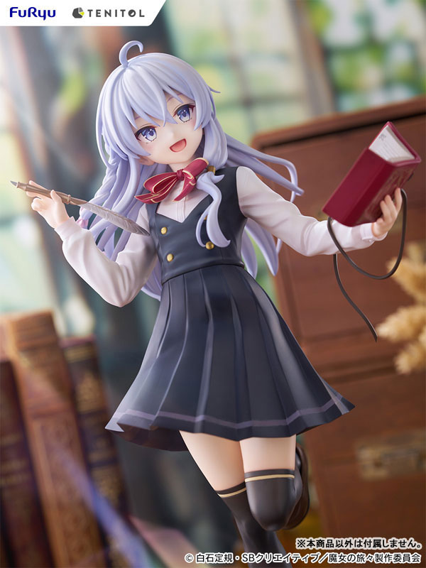 TENITOL TALL Elaina School Uniform ver. Figura TENITOL TALL Elaina School Uniform ver. Majo no Tabitabi FURYU Tienda Figuras Anime Chile