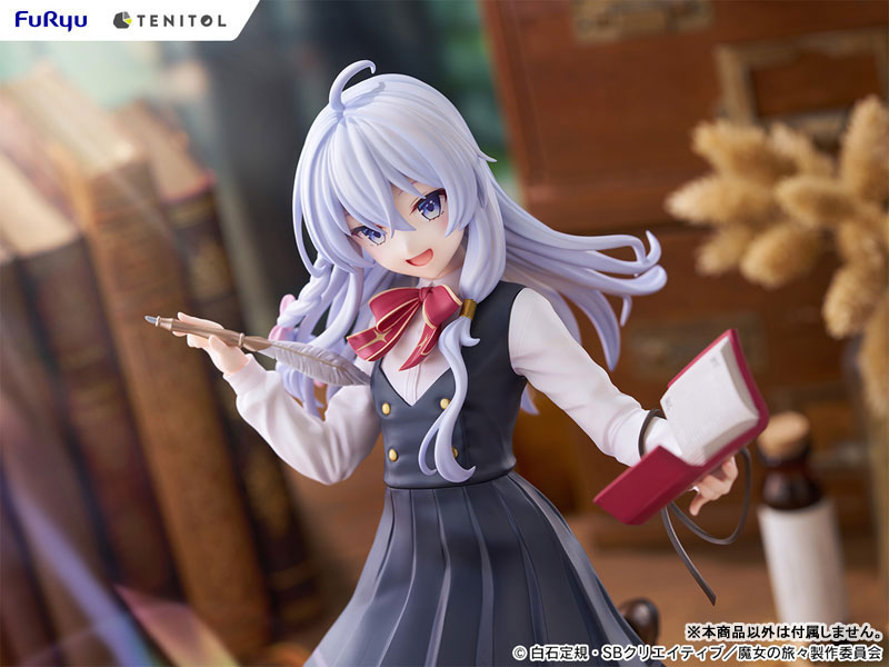 TENITOL TALL Elaina School Uniform ver. Figura TENITOL TALL Elaina School Uniform ver. Majo no Tabitabi FURYU Tienda Figuras Anime Chile