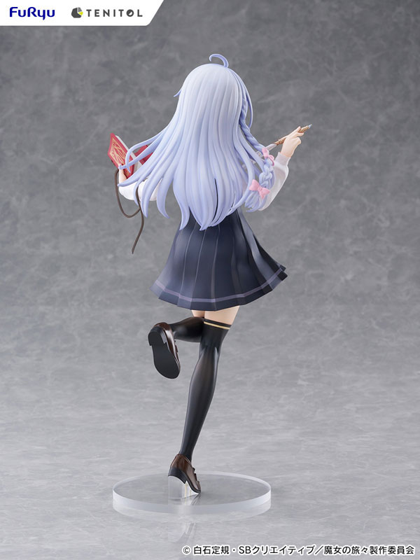 TENITOL TALL Elaina School Uniform ver. Figura TENITOL TALL Elaina School Uniform ver. Majo no Tabitabi FURYU Tienda Figuras Anime Chile