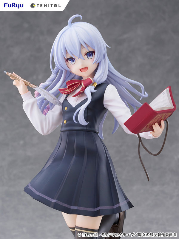 TENITOL TALL Elaina School Uniform ver. Figura TENITOL TALL Elaina School Uniform ver. Majo no Tabitabi FURYU Tienda Figuras Anime Chile
