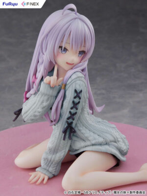 Figura Elaina knit ver. 1/7 Repaint BLUE Majo no Tabitabi FURYU Tienda Figuras Anime Chile
