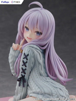 Figura Elaina knit ver. 1/7 Repaint BLUE Majo no Tabitabi FURYU Tienda Figuras Anime Chile