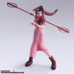 Figura Bring Arts Aerith Gainsborough Mythril Rod Ver. Final Fantasy VII Square Enix Tienda Figuras Anime Chile