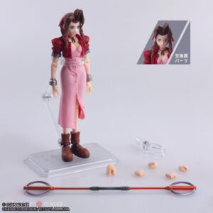 Figura Bring Arts Aerith Gainsborough Mythril Rod Ver. Final Fantasy VII Square Enix Tienda Figuras Anime Chile