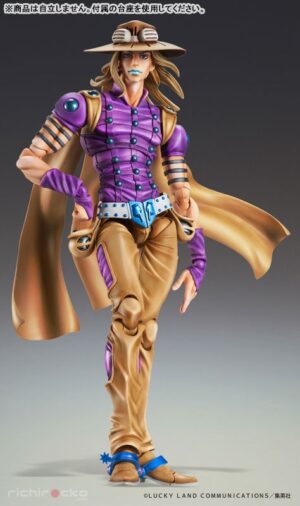 Figura Super Action Statue Gyro Zeppeli Ver1.5 JoJo's Bizarre Adventure Part.VII Steel Ball Run Medicos Entertainment Tienda Figuras Anime Chile
