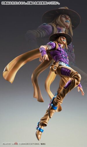 Figura Super Action Statue Gyro Zeppeli Ver1.5 JoJo's Bizarre Adventure Part.VII Steel Ball Run Medicos Entertainment Tienda Figuras Anime Chile