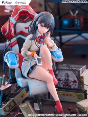 Figura Rikka Takarada Gaming Chair ver. 1/7 SSSS.GRIDMAN FURYU Tienda Figuras Anime Chile