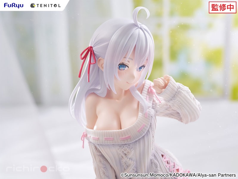 FIGURE-199455_06 Figura TENITOL BIG Alya Noodle Stopper Alya Knitwear ver. Tokidoki Bosotto Russia-go de Dereru Tonari no Alya-san FURYU Tienda Figuras Anime Chile