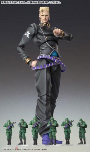 Figura Super Action Statue JoJo's Bizarre Adventure Part 4 Keichou Nijimura & Bad Company JoJo's Bizarre Adventure Part.IV Diamond Is Unbreakable Medicos Entertainment Tienda Figuras Anime Chile