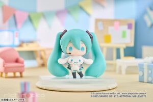 GOODS-04727036_02 Figura Trading Figure Hatsune Miku x Cinnamoroll (5 Figuras) Good Smile Company Tienda Figuras Anime Chile