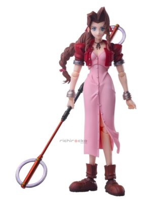 Figura Bring Arts Aerith Gainsborough Mythril Rod Ver. Final Fantasy VII Square Enix Tienda Figuras Anime Chile