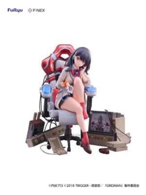 Figura Rikka Takarada Gaming Chair ver. 1/7 SSSS.GRIDMAN FURYU Tienda Figuras Anime Chile